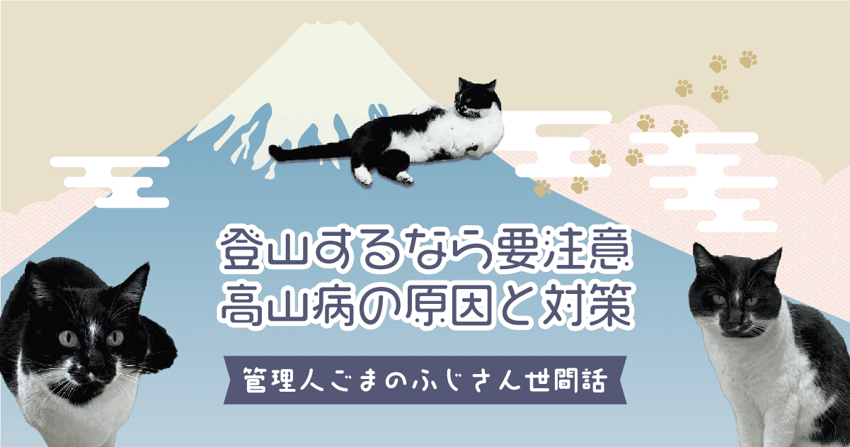 富士登山をするなら気をつけて！高山病とは？