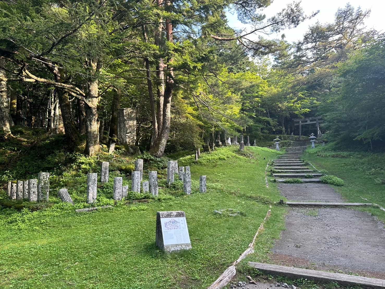 富士山吉田口登山道、馬返し
